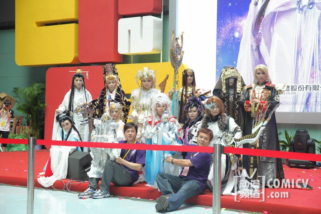 来自海对岸的动漫文化!台湾霹?布袋?参展2014福州动漫游戏展暨爱奇艺动漫嘉年华
